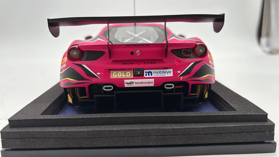 LS18RC019 Looksmart Ferrari 488 GT3 Iron Lynx 24h SPA 2022 1/18 - Immagine 4 di 4