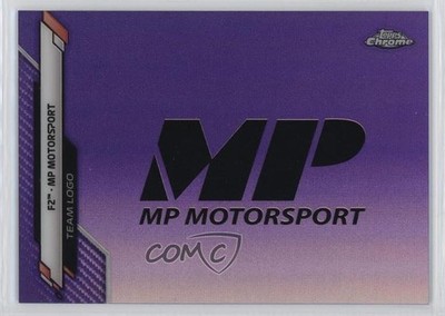 2020 Topps Chrome Formula 1 Team Logos Purple Refractor /399 MP Motorsport 15wb