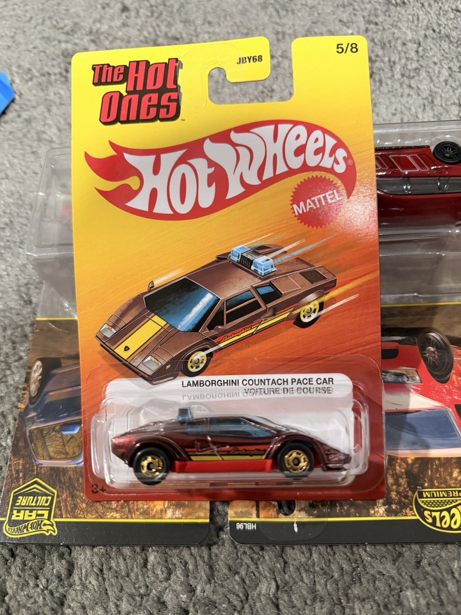 Hot Wheels The Hot Ones Lamborghini Countach Pace Car | eBay