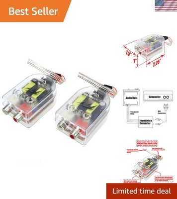 High-Quality 2-Channel Impedance Converter for Seamless Sound Integration