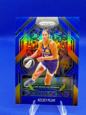 KELSEY PLUM 2025 PANINI PRIZM WNBA BLUE #47/49 FEARLESS LOS ANGELES SPARKS