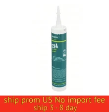 DOWSIL Silicone Sealant: 734, Clear, 10 oz, Cartridge, 301% to 500% Clear (e12)