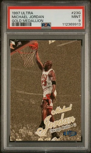 1997 Fleer Jordan PSA 9