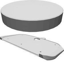 Estensione Pedali per GotWay MCM4 Monociclo Elettrico EUC Upgrade Stampato 3D