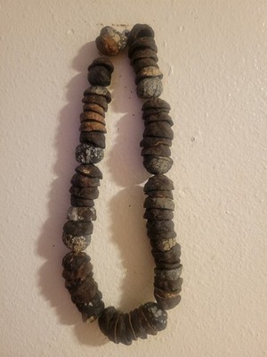 Natural Half Shell Kukuinut Necklace