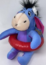 Mini Bean Bag Neoprene Swimming Eeyore 6" Disney Store Winnie The Pooh New Plush