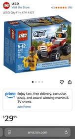 LEGO 4427 City Fire ATV