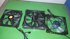 3 Miscellaneous Gaming Computer Fans Lot Test...