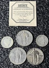 1926-1927-1928 Standing Liberty Quarters 90% Silver  & 2 Liberty Dimes 1910-1914