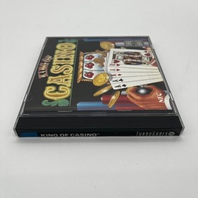 King of Casino TurboGrafx 16 Authentic Tested Complete CIB HuCARD