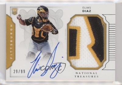 2016 National Treasures Materials Signatures 29/99 Elias Diaz Rookie Auto RC 5w7