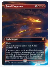 Fated Firepower - Avatar MTG (Borderless) TLA