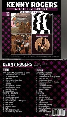 KENNY ROGERS/1ST EDITION VOL. 2-RUBY/TELL BROTHER/SOME BURNING/TRANSITION 2CD