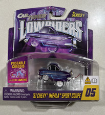 NEW 2025 CarTuned Lowriders Show Glow Series 1 '61 Chevy Impala Sport Coupe 05