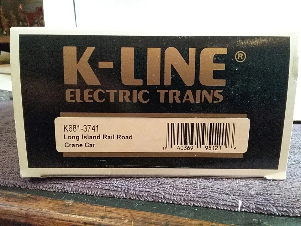 K-Line K681-3741 Long Island RR Crane Car LIRR New - Image 2 of 4
