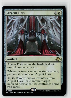 MTG Modern Horizons 3 Argent Dais Prerelease Foil x1 NM Rare