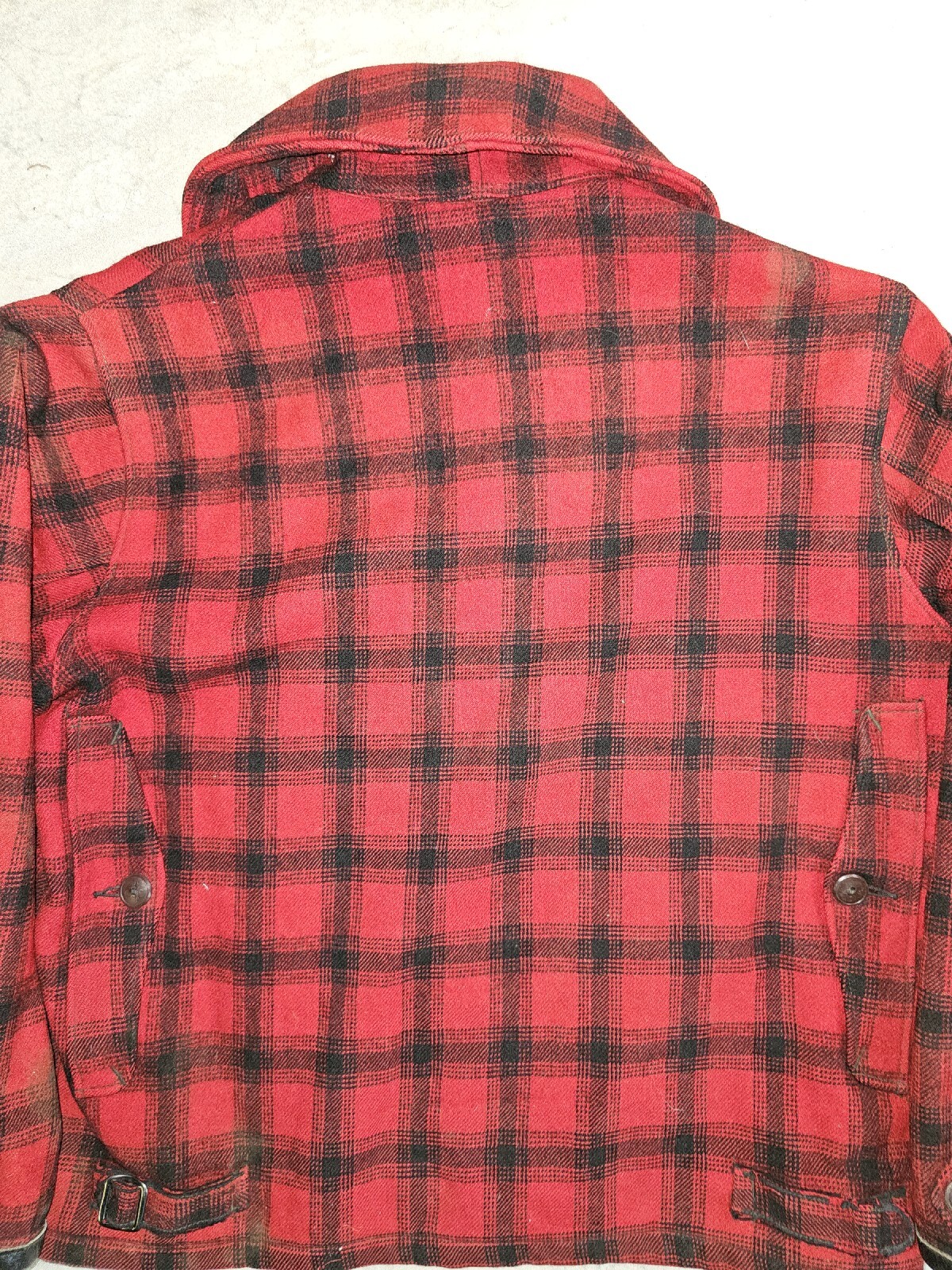 Vintage Woolrich Buffalo Plaid Wool Hunting Jacke… - image 10