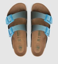 Birkenstock Arizona Birko-Flor Vegan sandals Athletic Sky Blue EU 42 regular