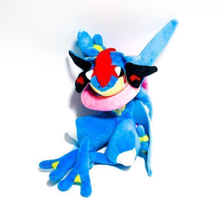 Pokemon XY&Z Ash's Greninja Fluffy Plush Pokemon Center