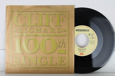 7'' Single - CLIFF RICHARD - 100th Single - The Best Of Me - EMI 1989
