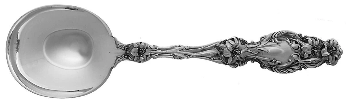 Gorham Silver Lily Gumbo Soup Spoon 2209527 - Picture 1 of 1