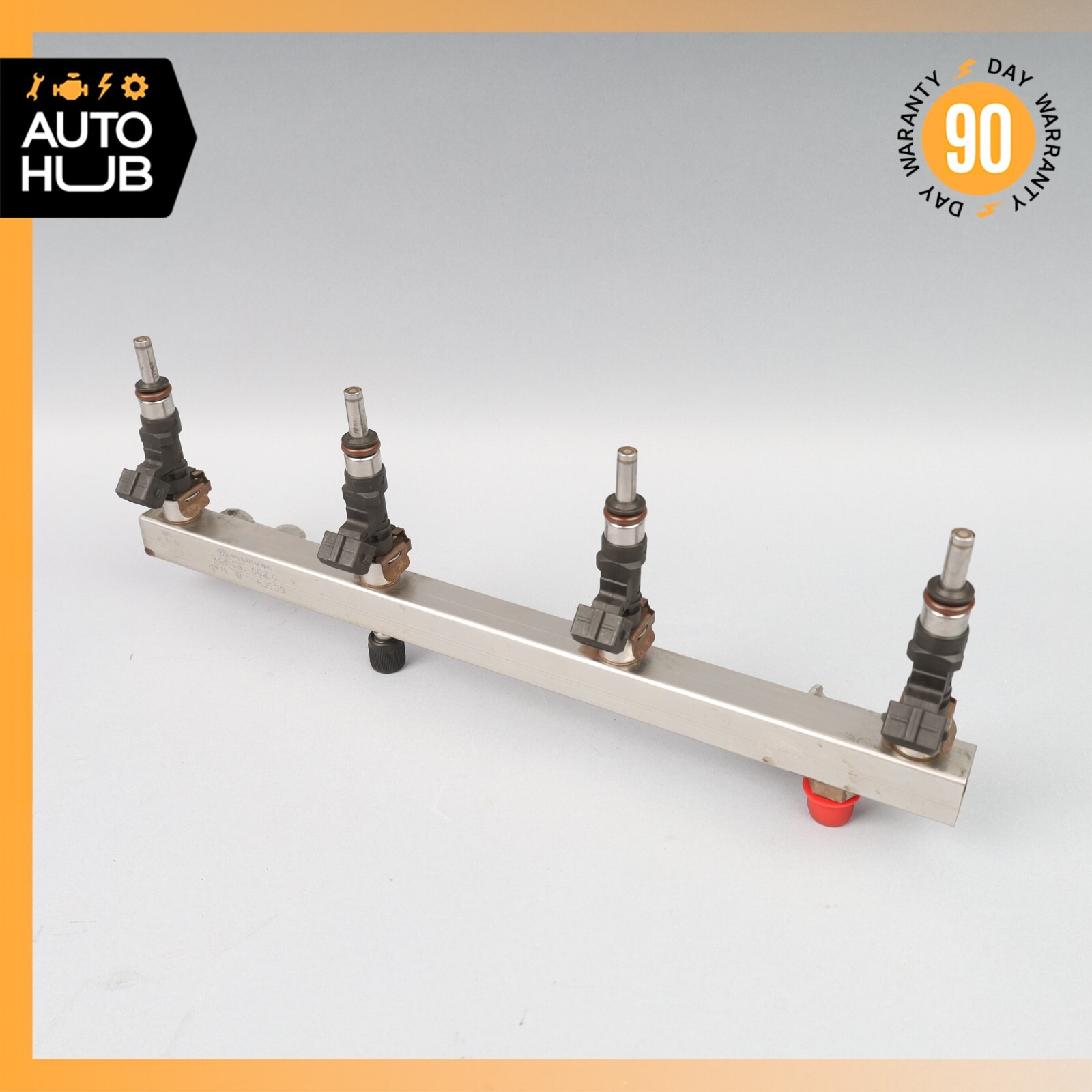 Maserati GranTurismo M145 Fuel Injection Rail Line w/ Injectors Left Side OEM