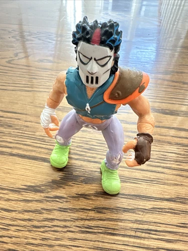 Vintage 1989 TMNT Casey Jones Teenage Mutant Ninja Turtles Playmates Figure