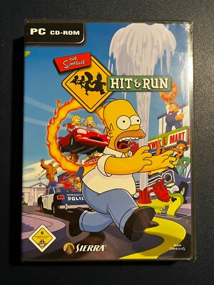 The Simpsons: Hit & Run (PC, 2003) Spiel Neu OVP in Folie !!!Brandneu!!!