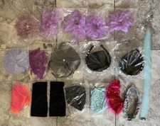 NEW Lot 19 Mix  Boa Hair Accessories Gauntlet  Performance Dance   Halloween  