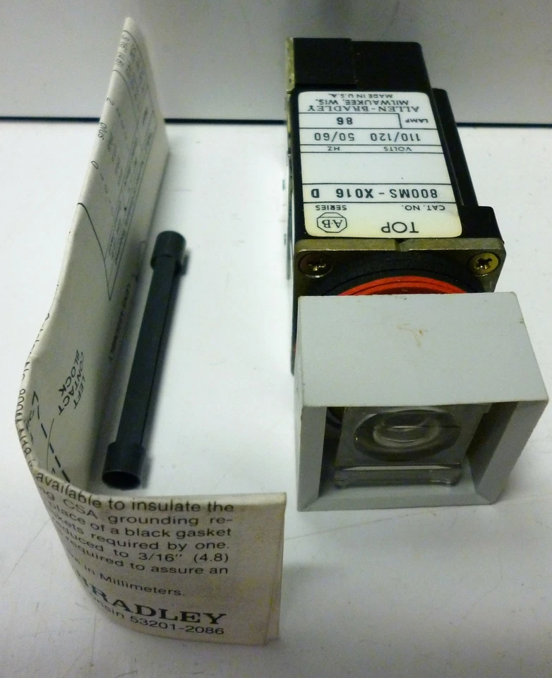 Pulsador Allen-Bradley 800MSXO16A Foto 2 de 4