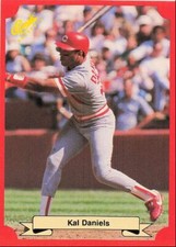 1988 Classic Red Kal Daniels Cincinnati Reds #161