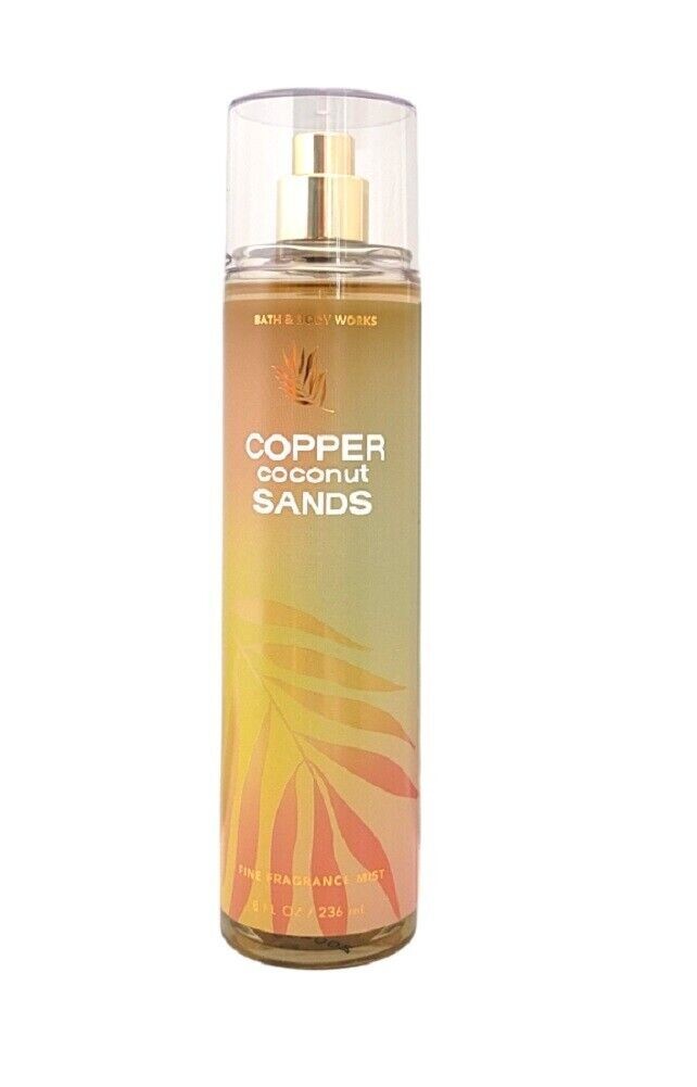 Bath and Body Works Copper Coconut Sands BODY MIST SPRAY 8 OZ ~ FREE SHIPPING