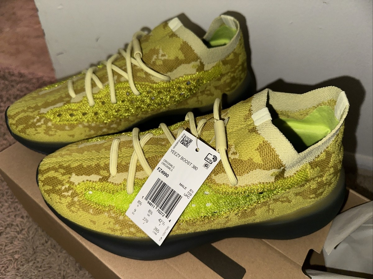 yeezy green yeezy boost 380 sneakers