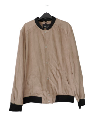 River Island Fliegerjacke Stone Größe L UVP 55£ DH004 QQ 03