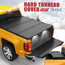 5.3ft Hard Bed Tonneau Cover For 2005-10 Dodge Dakota 2006-09 Mitsubishi Raider