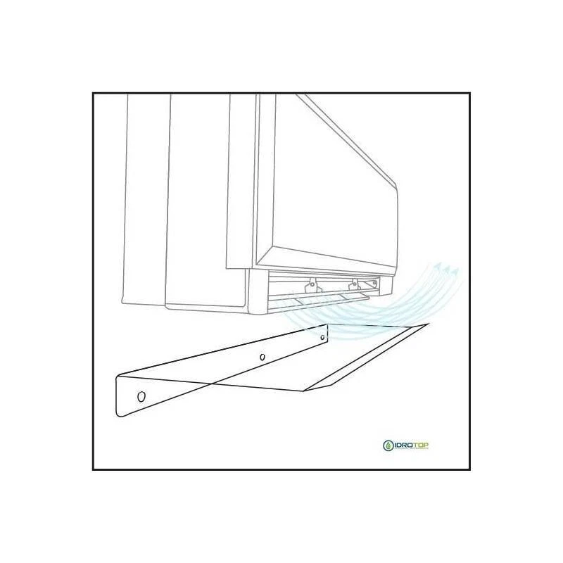 Deflettore Aria Condizionatori 90cm+Kit Pulizia Split 600ml OFFERTA limitata - Immagine 2 di 4