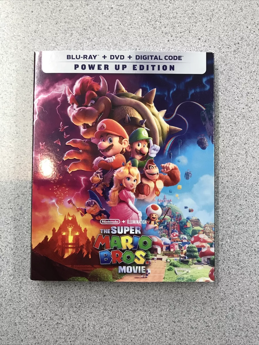 Super Mario Bros. Movie LIMITED EDITION Blu-ray & DVD Officially Announced  