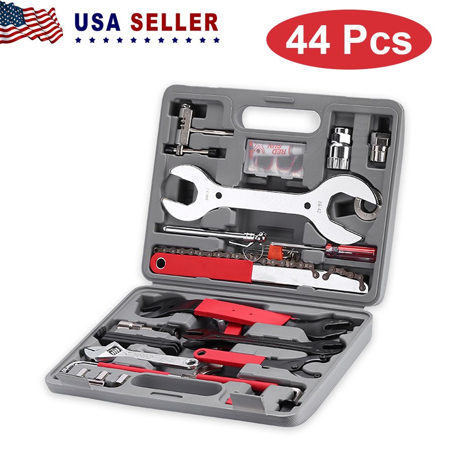 44pcs Bike Tool Kit Professional Bike Repair Tool Kit for Mo