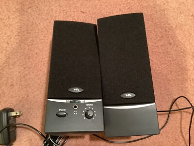 Cyber Acoustics Computer Speakers w/ Power Adapter