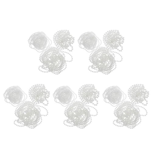 15 pcs Imitation Pearl Bead Chains Bulk Jewelry Chain Link for Jewelry Making - 第 2/12 張圖片