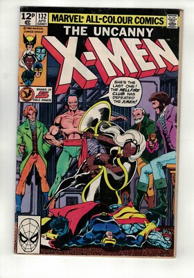Uncanny X-Men #132 1980 1st Appearance of Hellfire Club