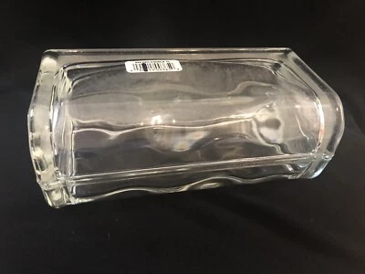 Retired NEW Pittsburgh Corning Architectural Glass Block DECORA ENDBLOCKS 4x8x3