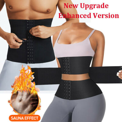 Women & Men Fajas Colombianas Reductora Tummy Control Fat Body Shaper Fitness US