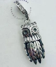 OWL & FEATHERS Spiritual Dreamcatcher Charm & Pouch - Genuine Silver S925
