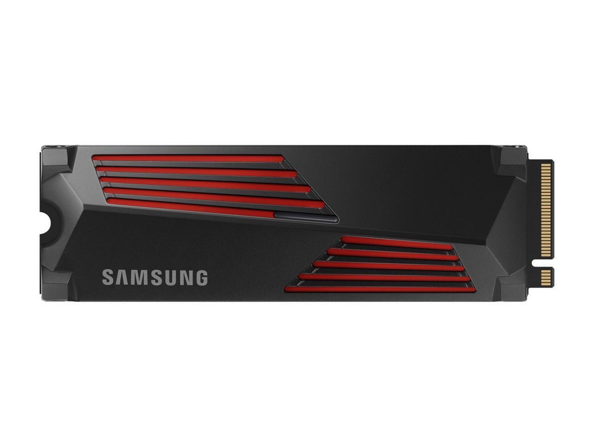 SAMSUNG 2TB SSD 990 PRO w/ Heatsink PCIe 4.0 Internal Solid State