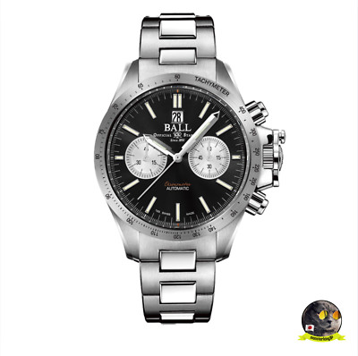 Ball Engineer Hydrocarbon Racer Chronograph Men's Watch CM2198C-S2CJ-BK NEW