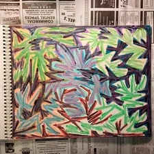 Drawing 11X14" Oil Pastel on Paper