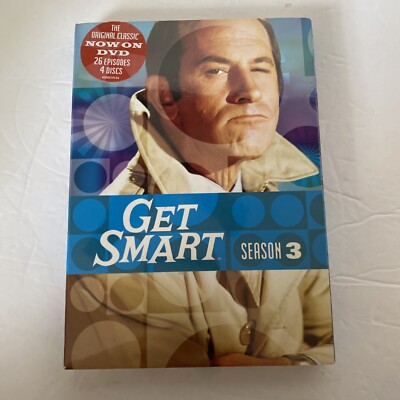 Get Smart: Season 3 (DVD) 26 Episodes 4 Discs Brand New Sealed ...