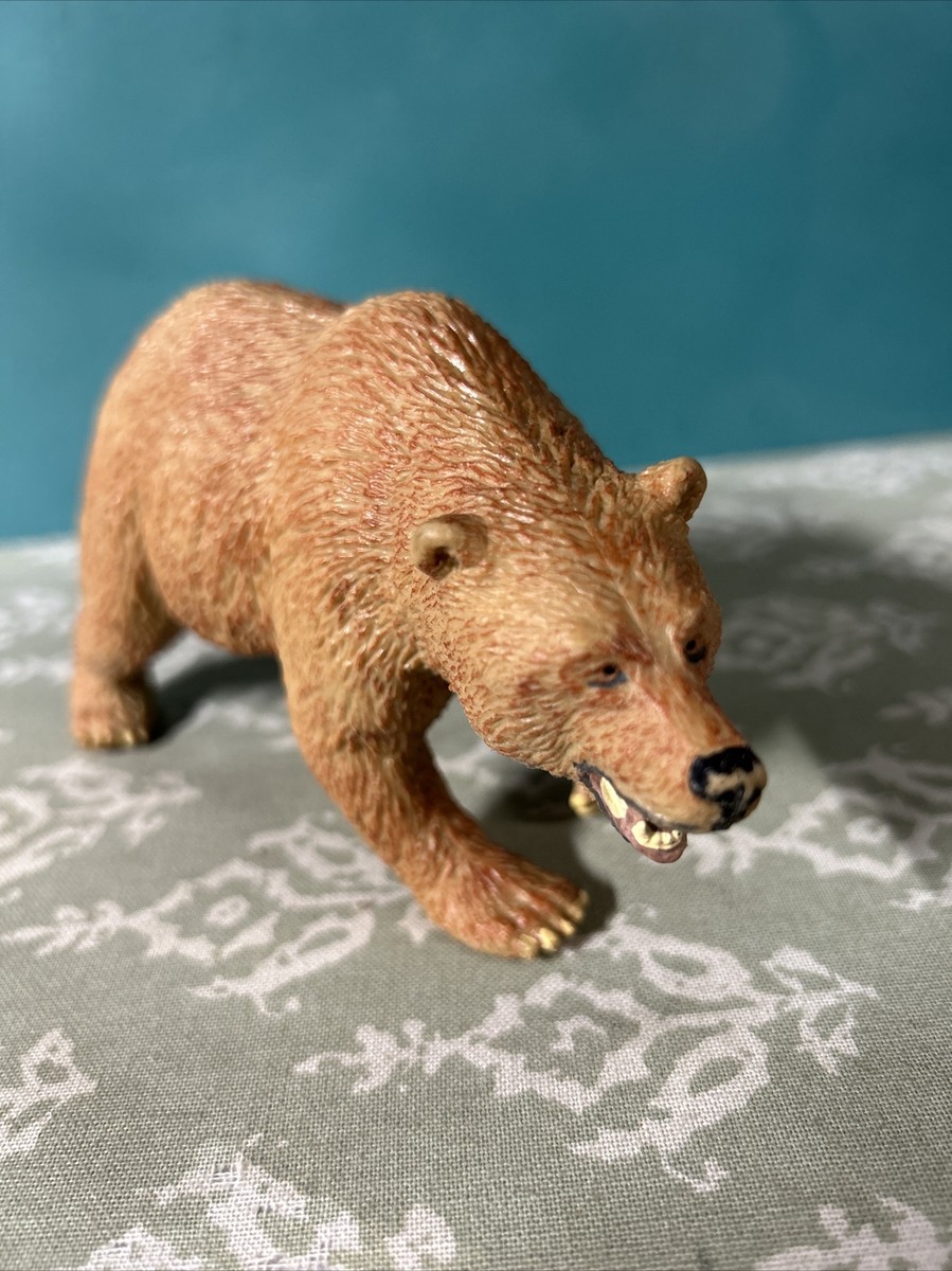 Vintage 1995 Safari Ltd Brown Bear 6