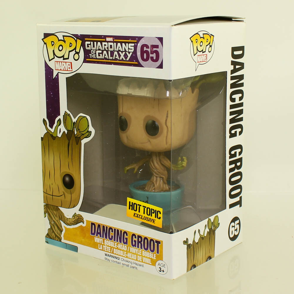 Funko Pop! Guardians Of The Galaxy Figure - Dancing Groot (Blue Pot) #65 *Nm Box